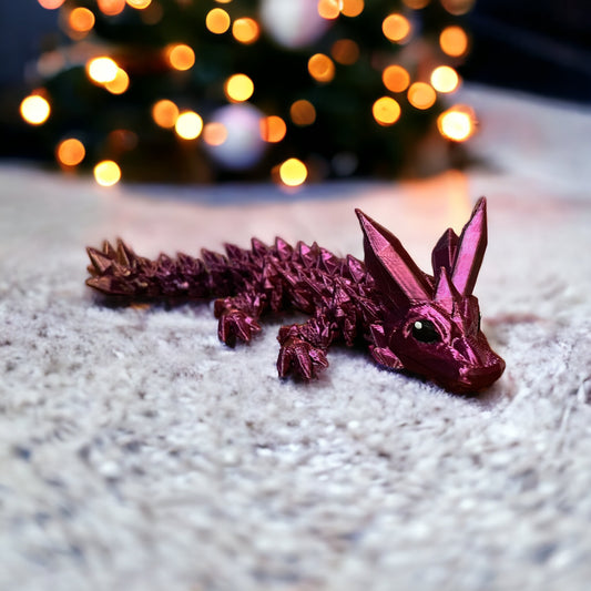 Baby Crystal Wing Dragon - Impressive Fidget Toy and Desk Companion