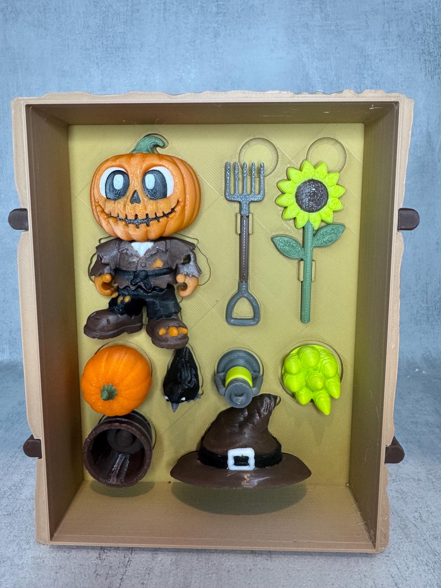 Scarecrow Set | Kids sensory toy | Spooky Collectible | Party toy
