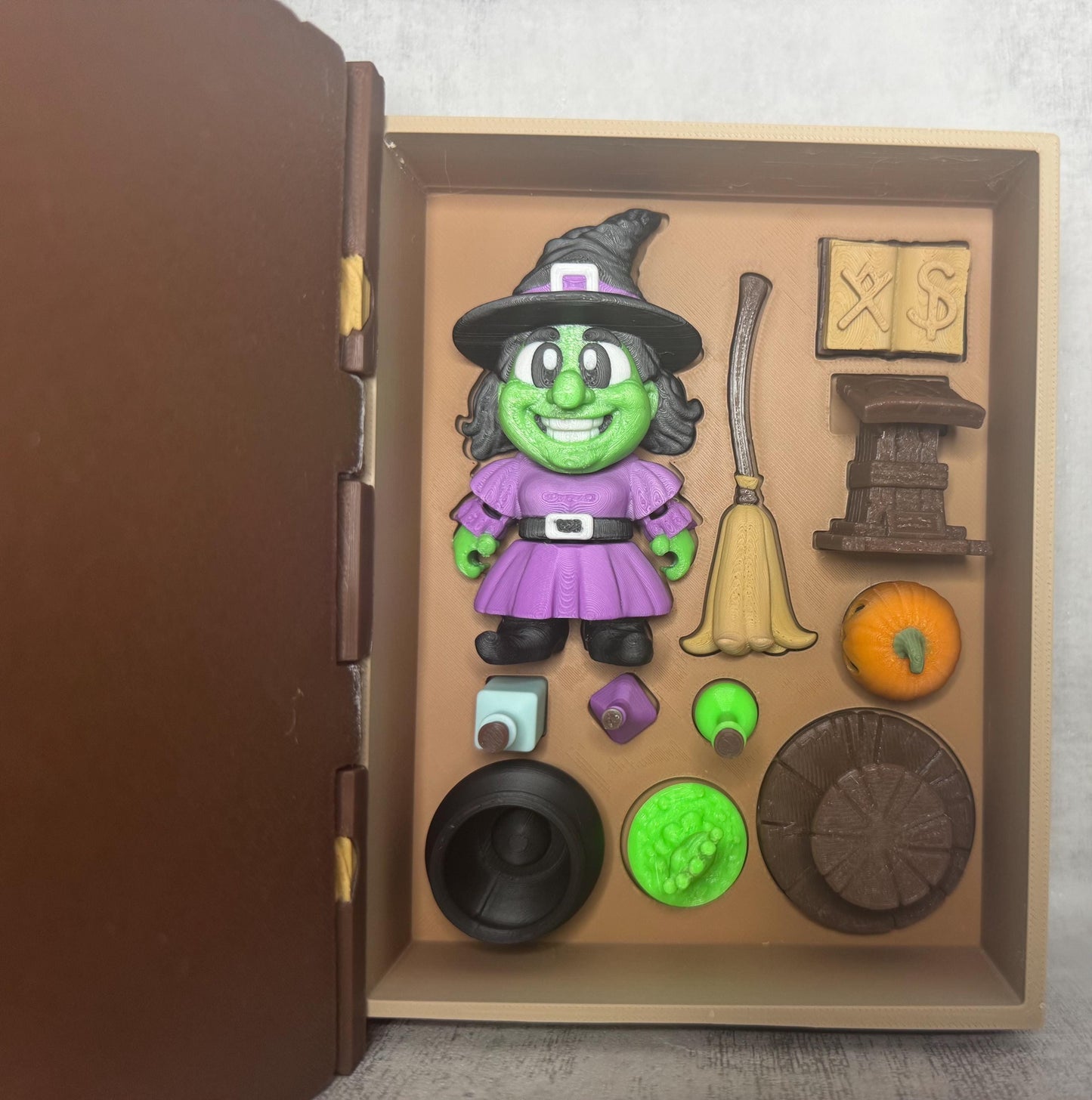 Magic Witches Set | Kids sensory toy | Spooky Collectible | Party toy