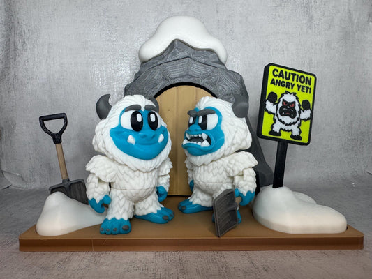 Yeti Set | Kids sensory toy | Spooky Collectible | Party toy