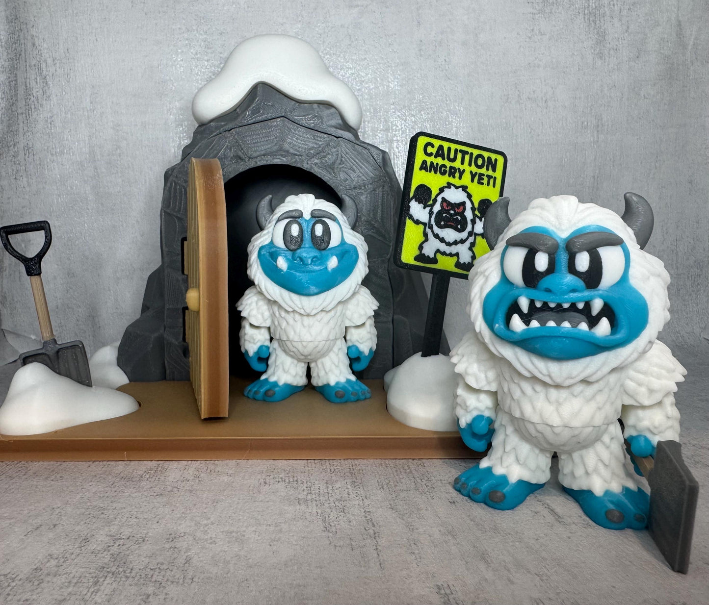 Yeti Set | Kids sensory toy | Spooky Collectible | Party toy