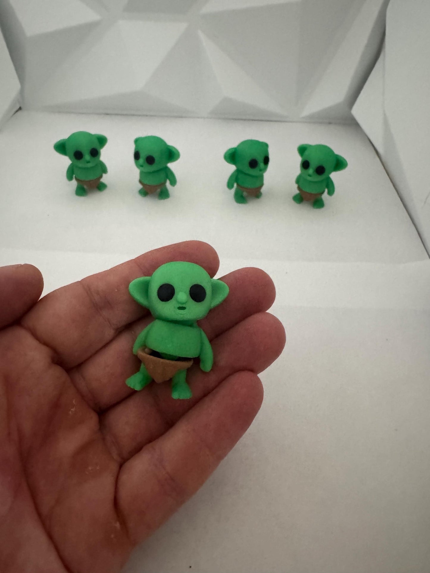 Goblin Wigglet | Fantasy desk toy | Cute Articulated Fidget Animals | Collectible Pocket Toys | Party Bag Fillers | Kids Gift