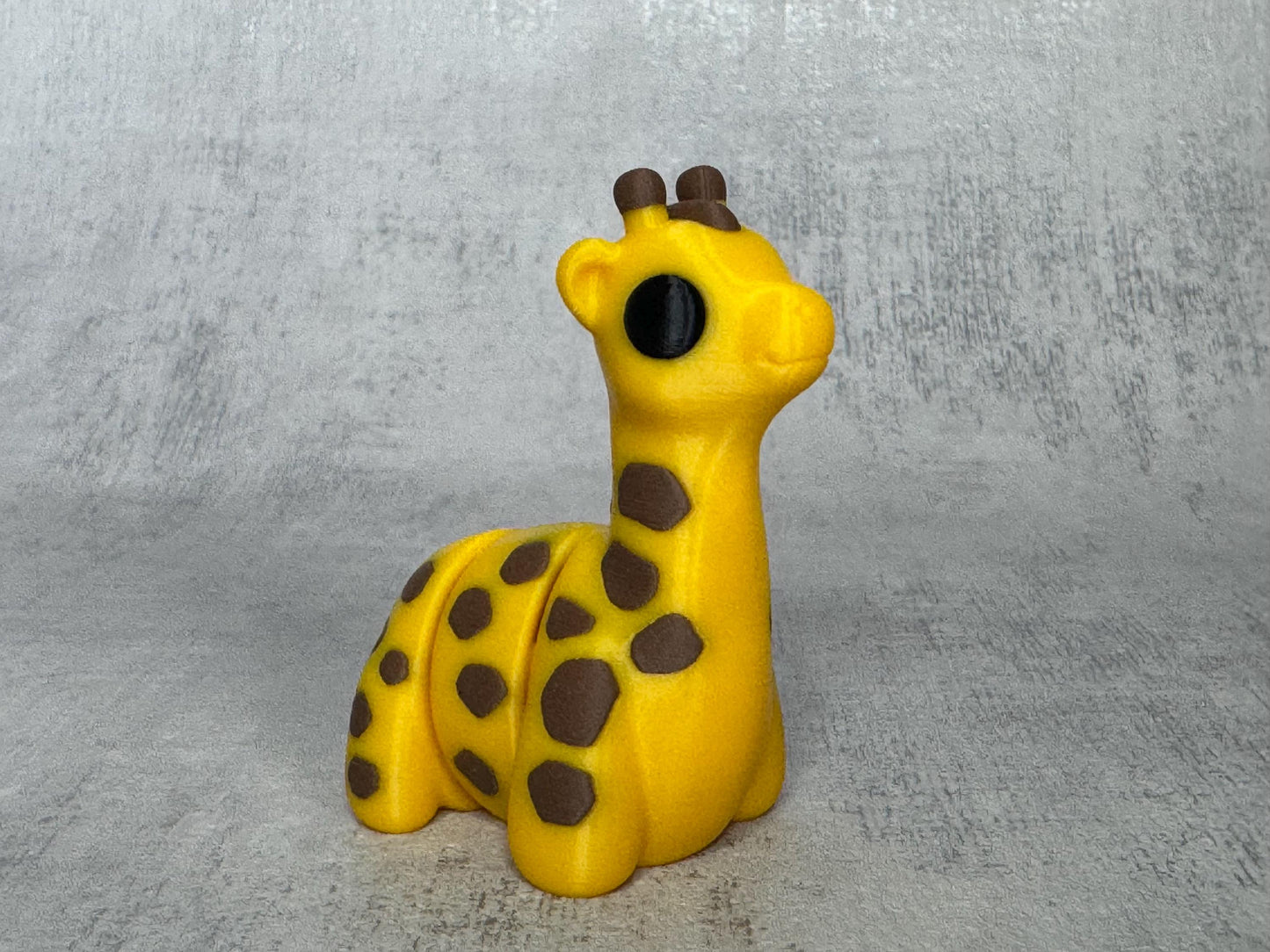Giraffe Wigglet | Safari Collection | Cute Articulated Tiger | 3D Printed Desk Buddy | Collectible Fidget Toy | Giraffe Gift