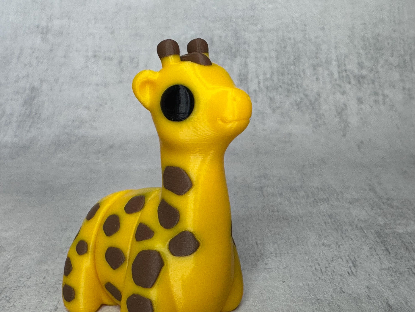 Giraffe Wigglet | Safari Collection | Cute Articulated Tiger | 3D Printed Desk Buddy | Collectible Fidget Toy | Giraffe Gift