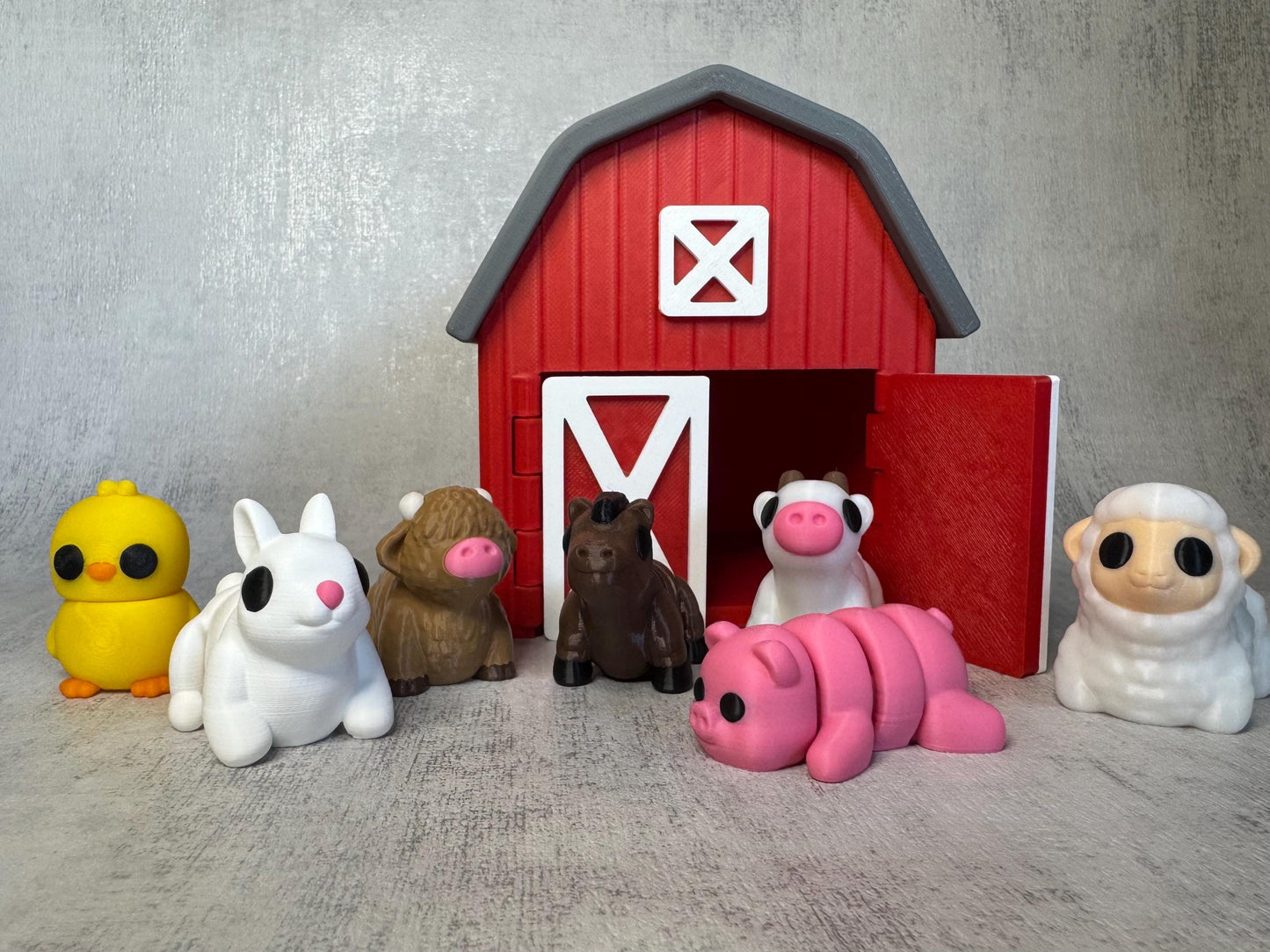 Farm Wigglets Bundle | Fidget Animals | Cute Articulated Fidget Animals | Collectible Pocket Toys | Party Bag Fillers | Kids Gift